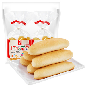 嘉顿/garden 手指包面包 新鲜早餐面包蛋糕 120g*2袋