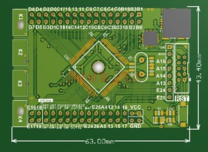 522-MK60N512V-LQFP100 K60单片机核心开发板 硬件设计原理图+PCB