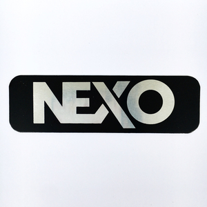 力素ps10/12/15专业舞台音箱标牌铝pvc优质铭牌 型号贴纸外箱铝牌