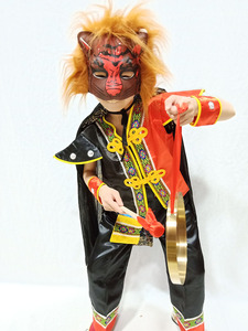 儿童西游记妖怪妖精金角银角大王牛魔王小妖小钻风精细鬼服装道具