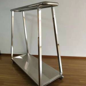 超市不锈钢吊肉架挂肉钩吊肉车吊猪车肉制品区猪肉挂架分割工作台