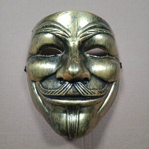 v字面具男成人街舞全脸舞会死神恐怖鬼面具鬼步舞仇杀队假脸道.