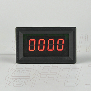 BY436VG DC0-3000V 高精度直流电压表 数显高压电压表头0.36寸4位