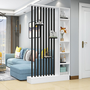 屏风玄关柜隔断客厅花架入门置物架隔断柜进门遮挡屏风柜现代简约