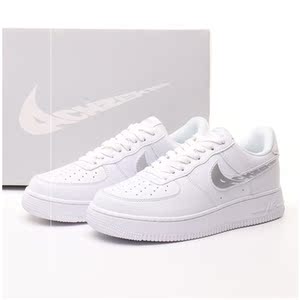 aj1男鞋2020新款纯白低帮空军一号2018板鞋小白鞋潮正版