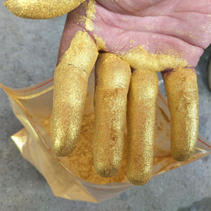 黄金粉 国产金色珠光粉厂家直销艺术涂料油漆美缝剂金碧辉煌