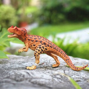 思乐21新款正版仿真侏罗纪恐龙模型角鼻龙15019儿童玩具礼物收藏