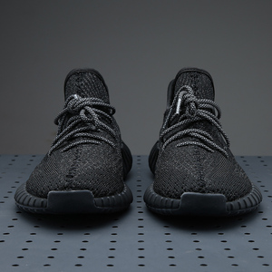 ongn黑色运动鞋男大码46夏季椰子350正品官网满天星莆田高 版本47