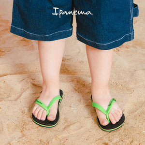 【亲子】巴西ipanema依帕 2022年春夏进口人字拖儿童防滑沙滩拖鞋