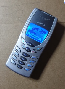 诺基亚8250经典蓝屏老手机怀旧收藏古董手机二手