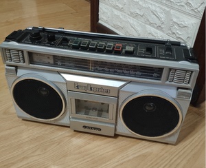 二手日本进口经典原装三洋收录音机m9500-2k老磁带播放机收录机