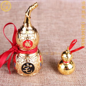 000人付款淘宝镇宅葫芦摆件 太上老君神像葫芦配件 办公室招财装饰品