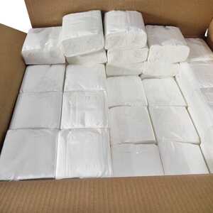 好悠慧 简装小方抽 小抽纸巾 餐巾纸 面巾纸 透明袋装抽纸 餐厅常