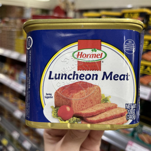 现货包邮 美国进口hormel荷美尔luncheon meat经典午餐肉罐头340g