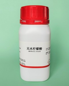 实验试剂 无水柠檬酸/Citric acid/cas:77-92-9 AR分析纯500g