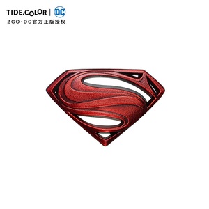 tidecolor联名华纳胸针男 dc正义联盟超人徽章superman别针胸章