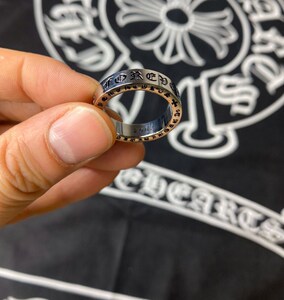 复古克罗伈潮牌ch永恒戒指forever情侣对戒订婚戒指男女款