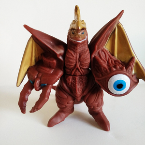 五帝王怪兽软胶 小号关节可动玩偶模型公仔 小怪兽手办公仔三帝王