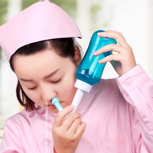 洗鼻器鼻炎鼻腔冲洗器瑜伽洗鼻壶洗鼻盐成人儿童专用医用单洗鼻器