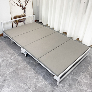 入柜式折叠床小户型家用款可收缩单人床四折隐形床带滑轮五金配件