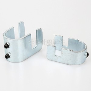 适配落地排式纱架卡扣圆机纱架杆扣配件接头扣针织小园机方管