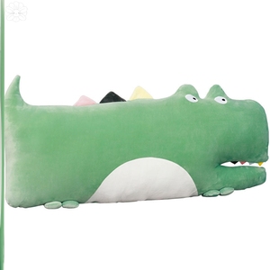 鳄鱼抱枕床头大靠背沙发靠垫卧室床上孕妇睡觉夹腿靠枕头可爱拆洗