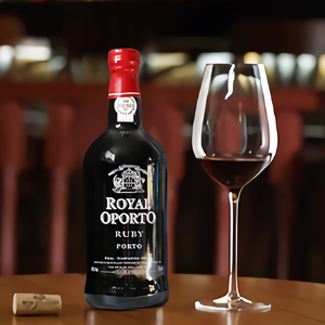 葡萄牙royal oporto荣耀波尔图红宝石波特酒加强型甜葡萄酒晚安酒