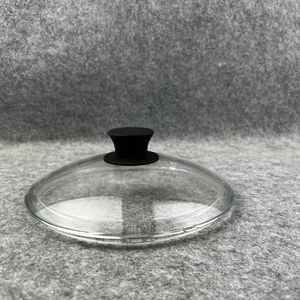 出口德国低弧度高硼硅透明玻璃锅盖高强耐温差20cm24cm26cm