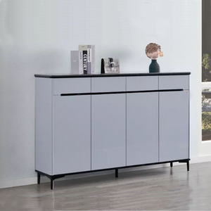 开心鞋柜正品 轻奢实木靠墙抽屉鞋架储物客厅阳台鼠 包邮入户安装