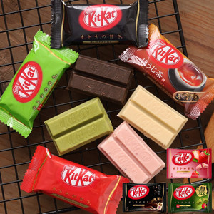 日本进口零食雀巢kitkat原味黑巧克力草莓宇治抹茶巧克力威化饼干
