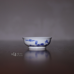 春风祥玉邹俊窑老贵和祥鸡缸杯冠上加冠青花杯