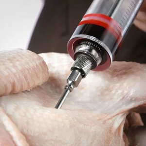 烤羊排烤全羊注射针腌料针枪打肉针简鸡肉卤汁针筒式盐水注射器