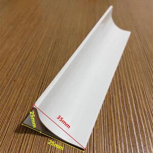 变电站基础倒角条 电厂混凝土倒圆角线条线路铁塔倒圆角模板pvc