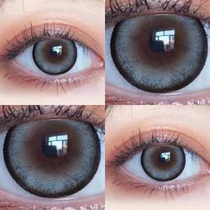 岚灰美瞳大直径15mm半年抛女泰勒灰欧美混血圣鹿灰年抛日抛美乐菲