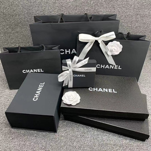 专柜chanel香奈儿包包盒纸袋礼品袋包装盒衣服围巾外套礼盒手提袋
