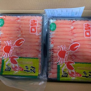 情口松叶蟹柳 大连鱼蟹肉棒 日式寿司火锅凉菜寿司仿蟹腿270g