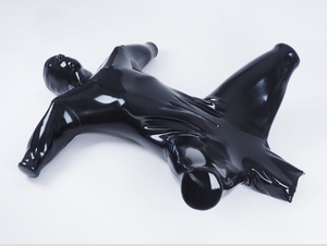 德国进口 重型全包束缚手脚折叠狗奴犬装约束衣 人犬sm乳胶拘束服