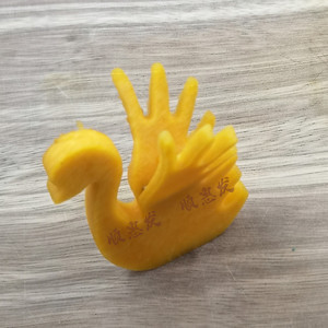 304不锈钢食品模具卡通小天鹅水果切模 雕刻水果工具 水果拼盘diy