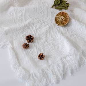 桌布ins风白色立体花纹加厚背景布美食烘焙拍照简约静物摄影拍摄