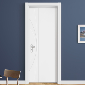 步阳木门简约门卧室门烤漆门实木复合门烤漆门现代套装门免漆门