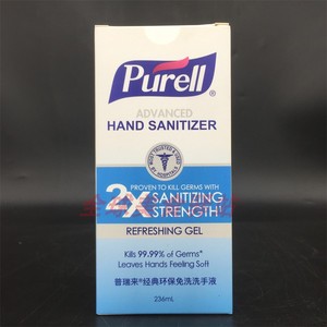 Purell advanced hand sanitizer美国普瑞莱免洗洗手液凝胶消毒