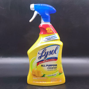 美国原装lysol all purpose cleaner柠檬味杀菌消毒多功能清洁剂