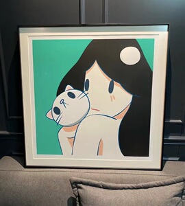 000人付款淘宝天野健 维纳斯与猫 日本艺术家takeru