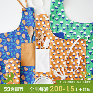 00zhanglianhui6891淘宝纯白厨师服围裙幼儿园亲子活动厨房手工服