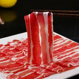 花淘 原切南美进口谷饲雪花肥牛卷肥牛片火锅食材牛肉片0添加500g