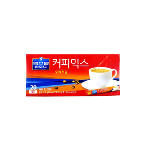 现货包邮1盒20条入韩国麦斯威尔咖啡 三合一速溶咖啡 11.8g原味