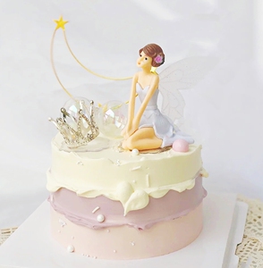 花田先生奶油生日蛋糕网红花仙子仙女送女儿闺蜜女朋友妈妈