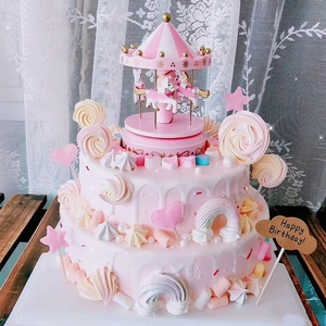 小公主蛋糕生日儿童女孩