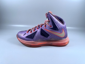 二手正品 43码男鞋nike lbj10 詹姆斯全明星10代 全明星紫 篮球鞋