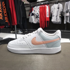 nike耐克粉勾女鞋夏季新款aj简版空军一号休闲板鞋小白鞋cd5434